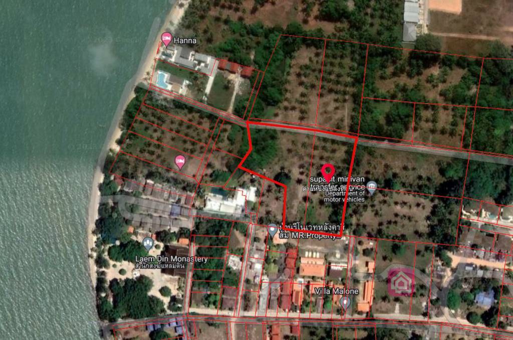 beach side land for sale, koh samui