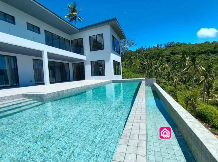 contemporary maenam villa for sale