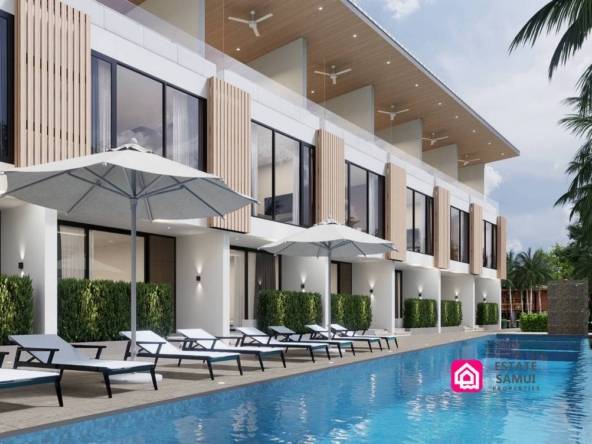 modern townhouses for sale, koh samui