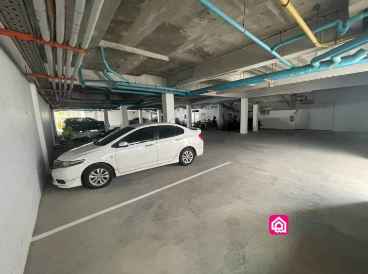 large underground car park