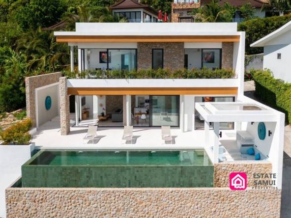 ocean view villas for sale, koh samui