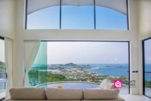 panoramic view villa for sale