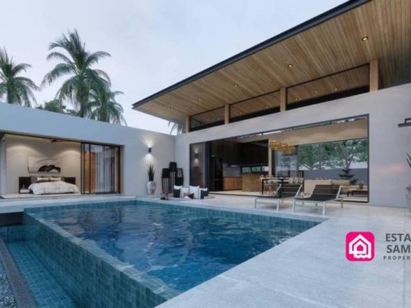 lamai contemporary pool villas