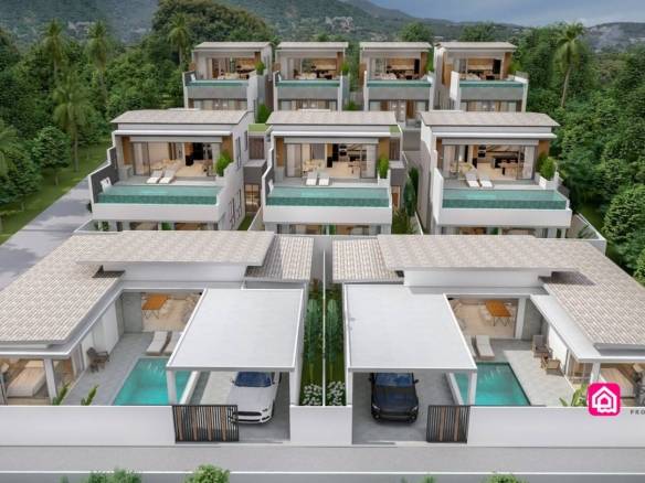 icon pool villas for sale