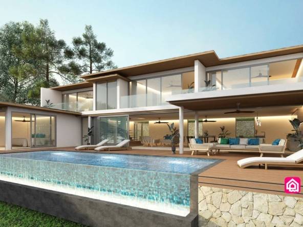 sea view luxury villas for sale, koh samui