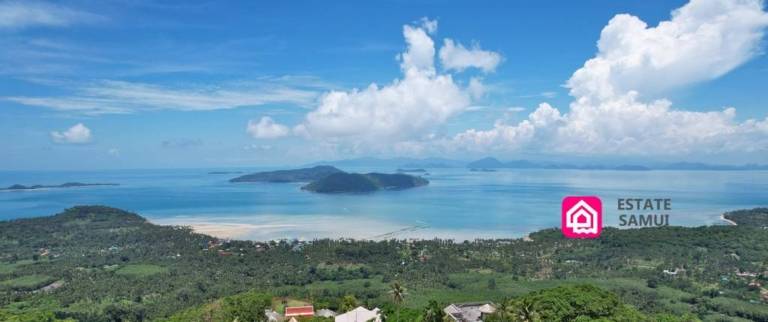 panoramic sea view land plots