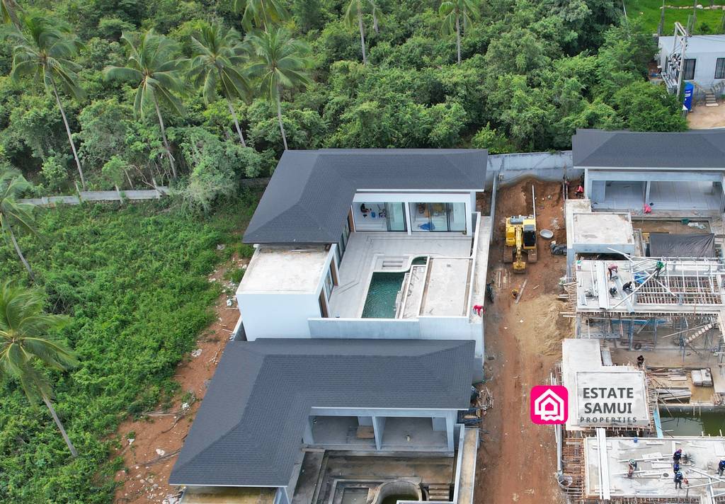 contemporary pool villas for sale, koh samui