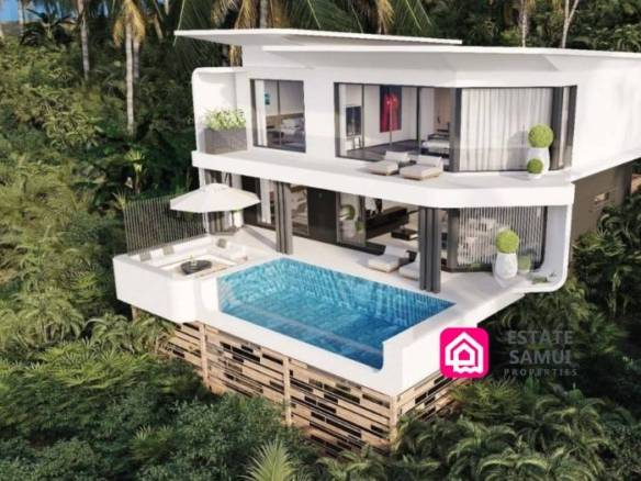 exclusive sea view villas for sale, koh samui