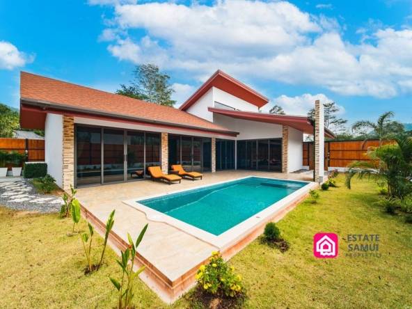 modern lamai villas for sale, koh samui