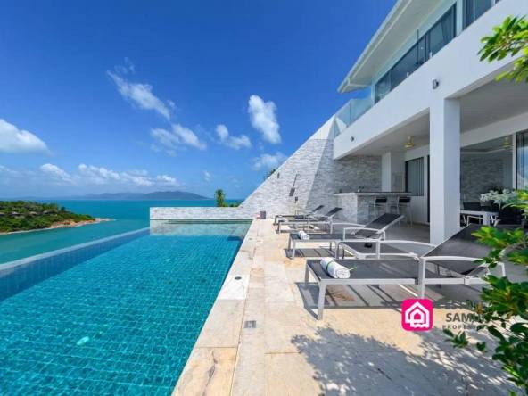 sunset view villa for sale, koh samui