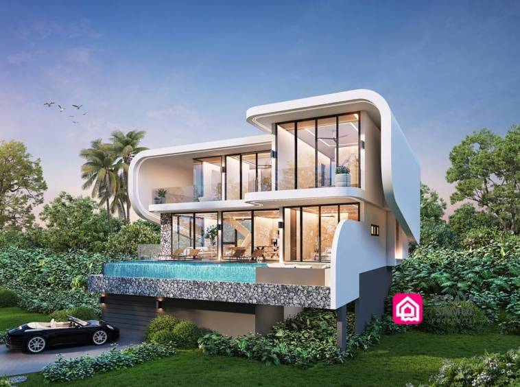 modern seaview villas for sale