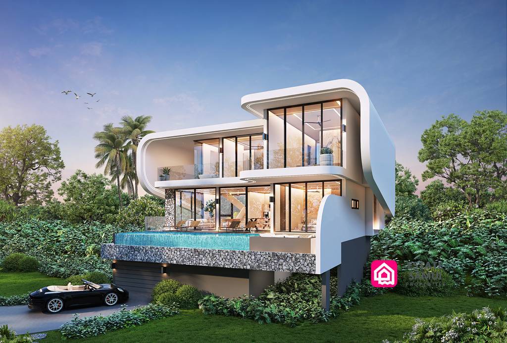 modern seaview villas for sale