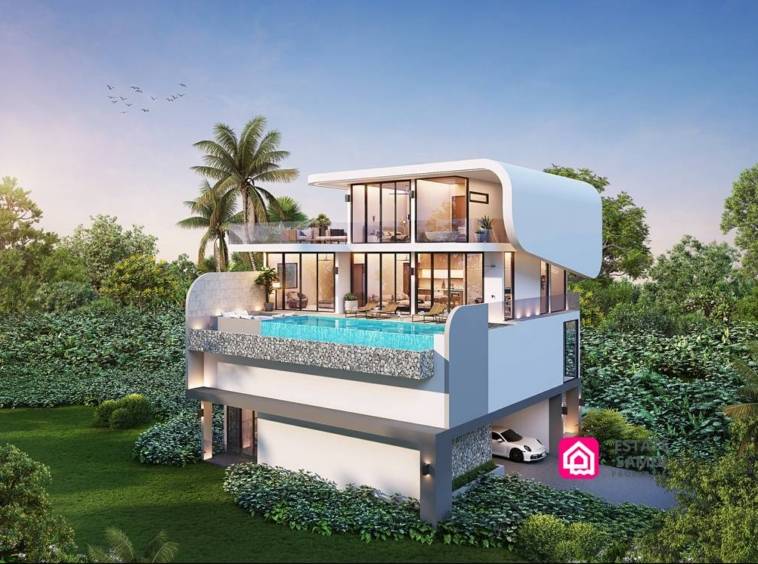 modern seaview villas for sale