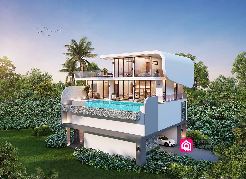 modern seaview villas for sale