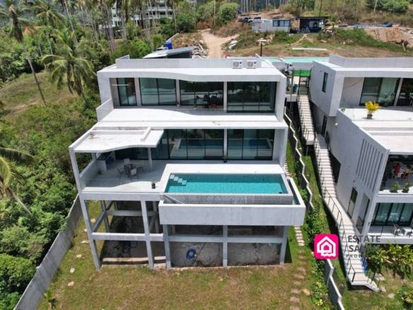 spacious seaview villa for sale, koh samui