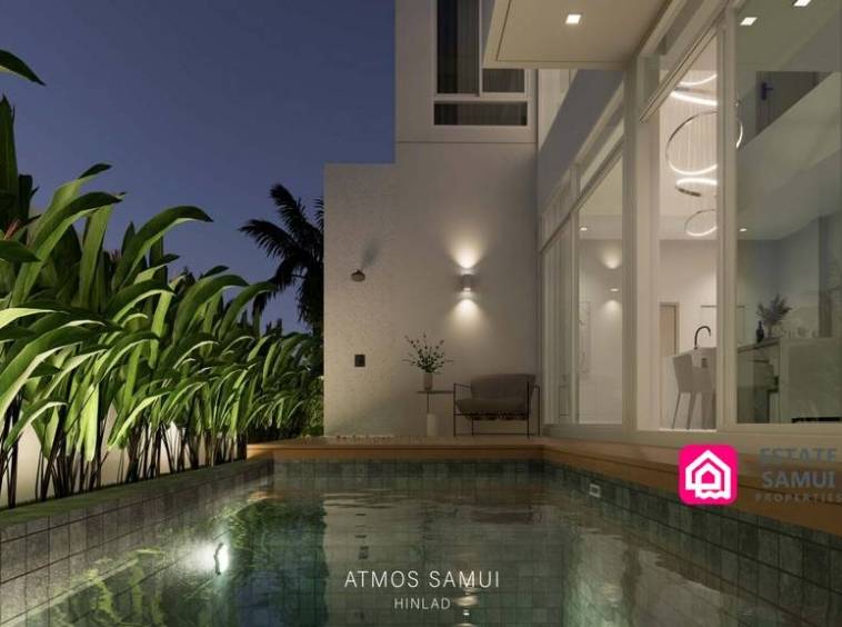 affordable modern pool villas