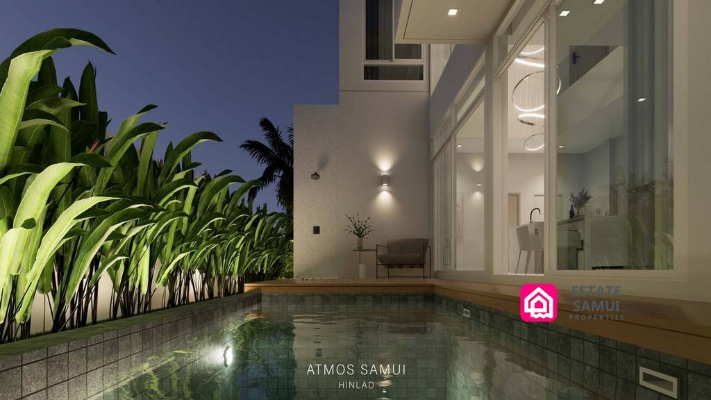 affordable modern pool villas