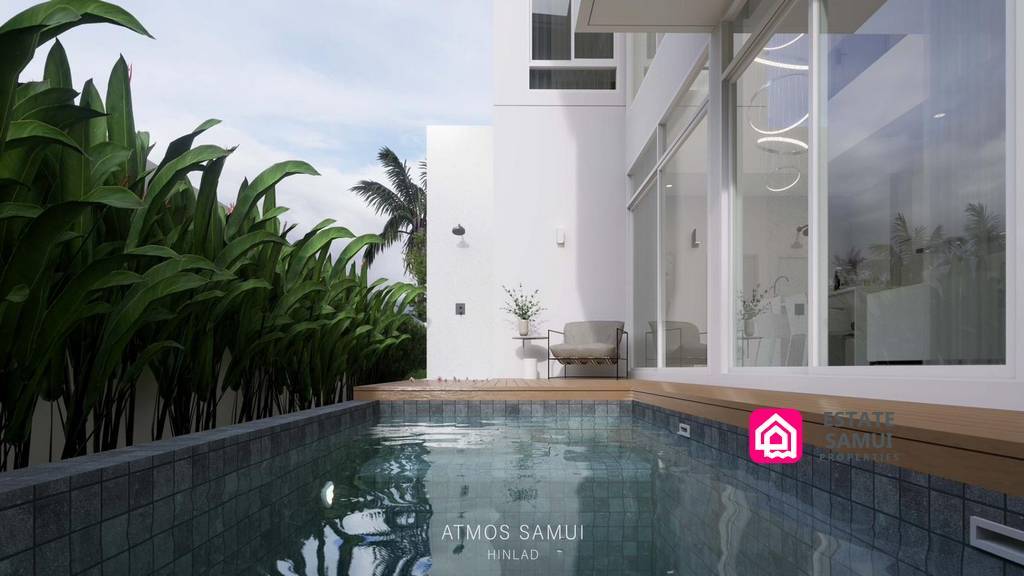 affordable modern pool villas