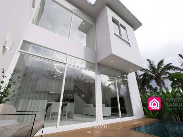 affordable modern pool villas, koh samui