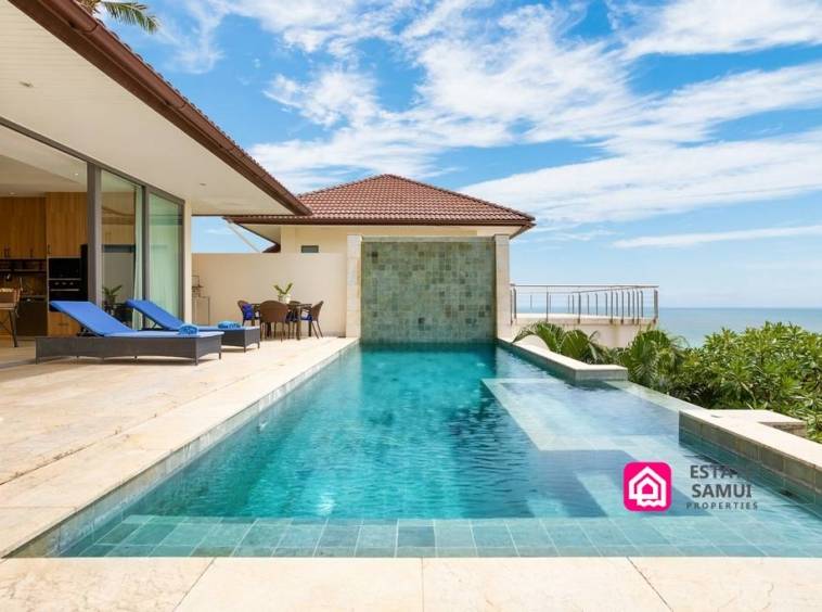 ocean view pool villa