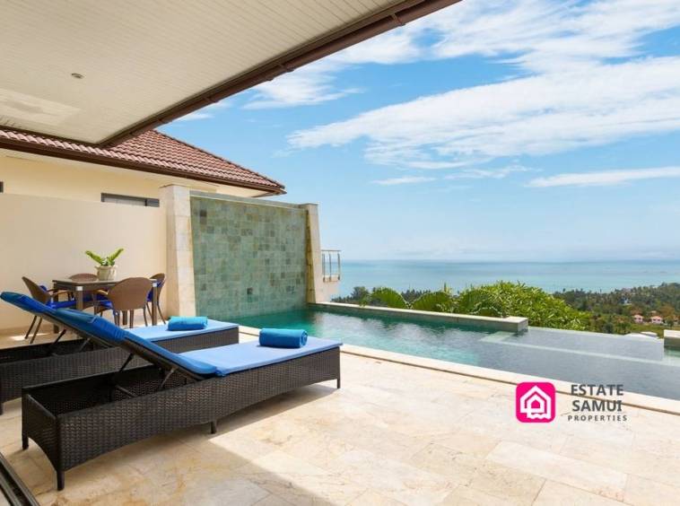 ocean view pool villa