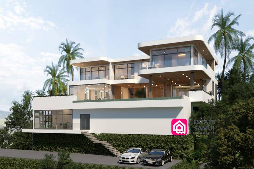 sea view contemporary villas