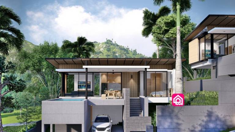 bophut modern villas for sale