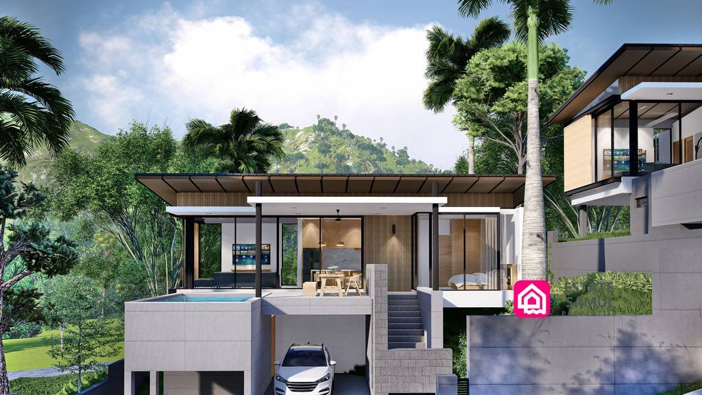 bophut modern villas for sale