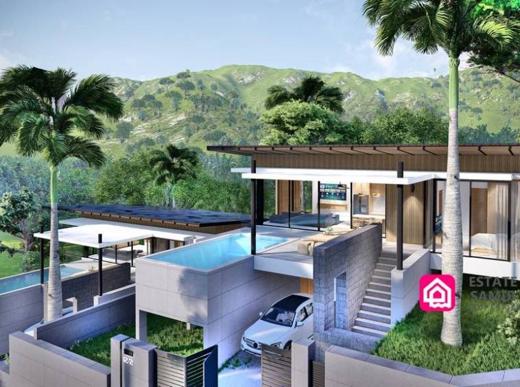 bophut modern villas for sale