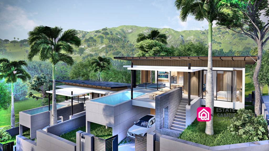 bophut modern villas for sale