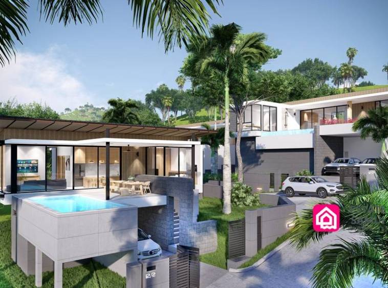 bophut modern villas for sale