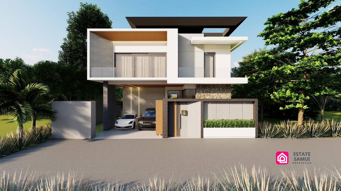 modern villa for sale, koh samui