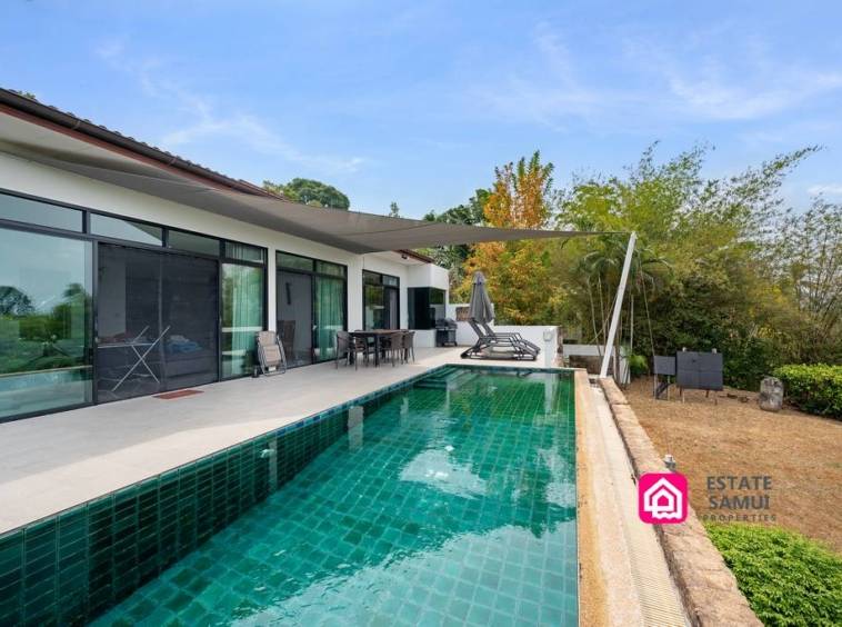 tranquil pool villa for sale