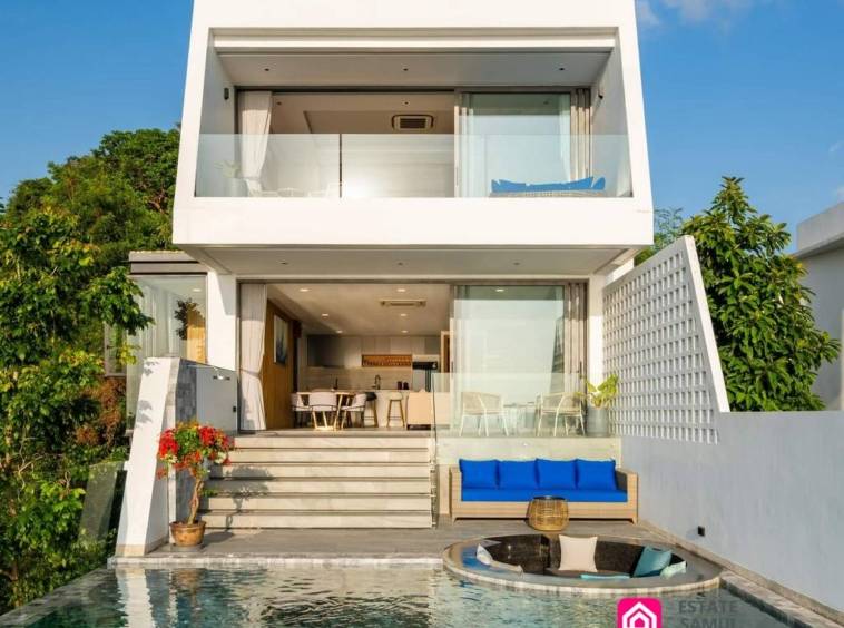 contemporary villa for sale