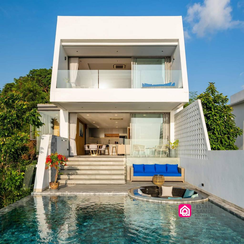 contemporary villa for sale