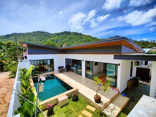 lamai pool villas show house