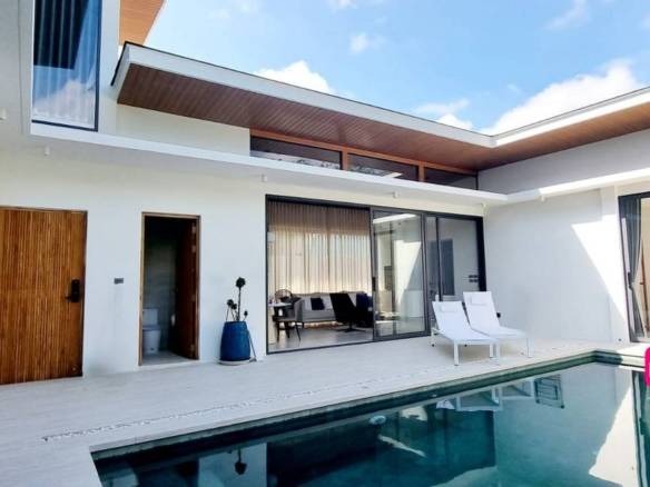 contemporary pool villa, koh samui