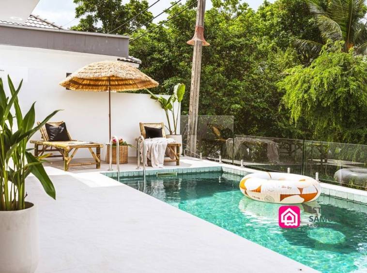 modern lamai villa for sale