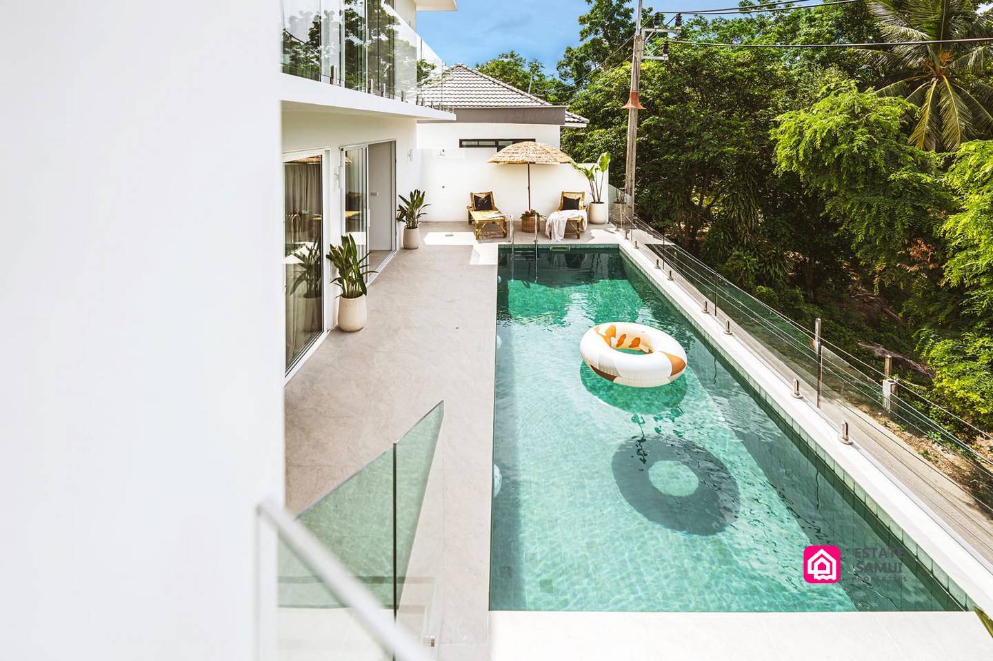 modern lamai villa for sale