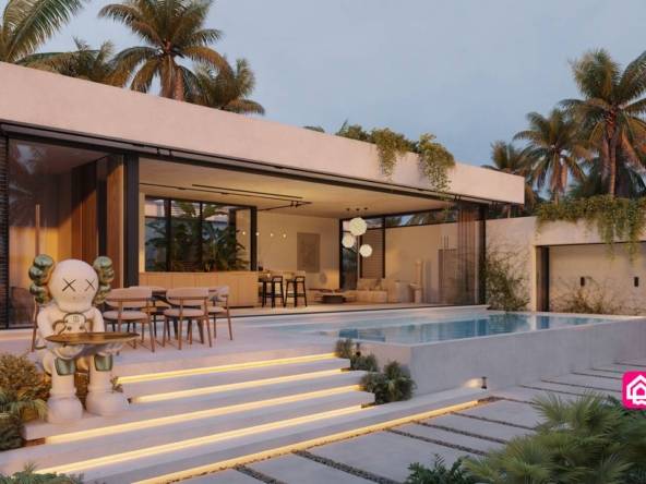 pool villas for sale in luxury residence