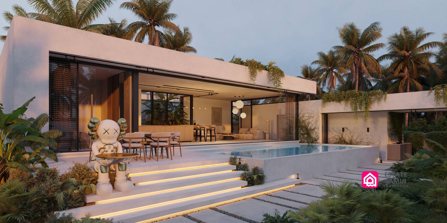 pool villas for sale in luxury residence