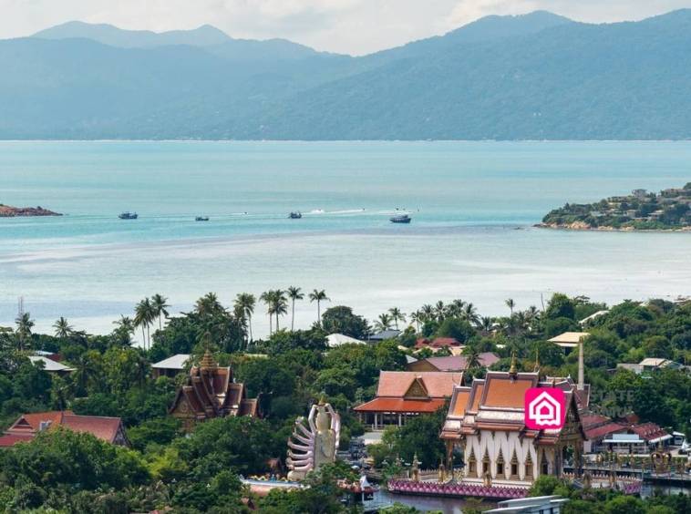 nearby Plai Laem temple views