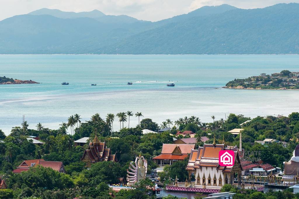 nearby Plai Laem temple views