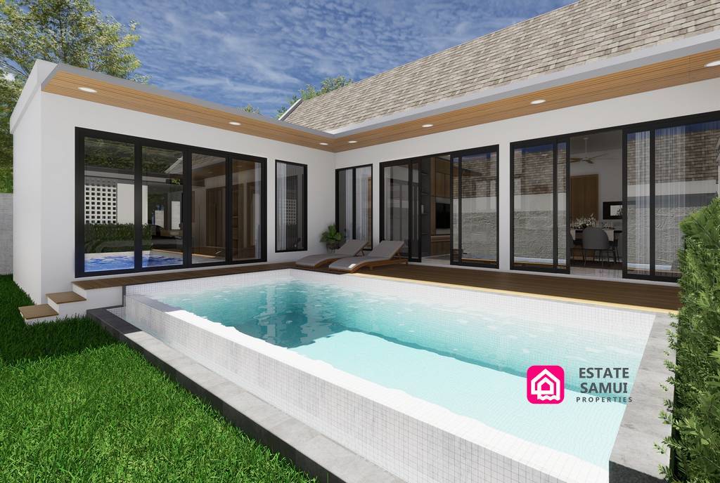 affordable freehold pool villas