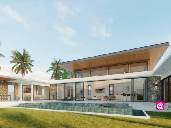 2-3 bedroom pool villas for sale, koh samui