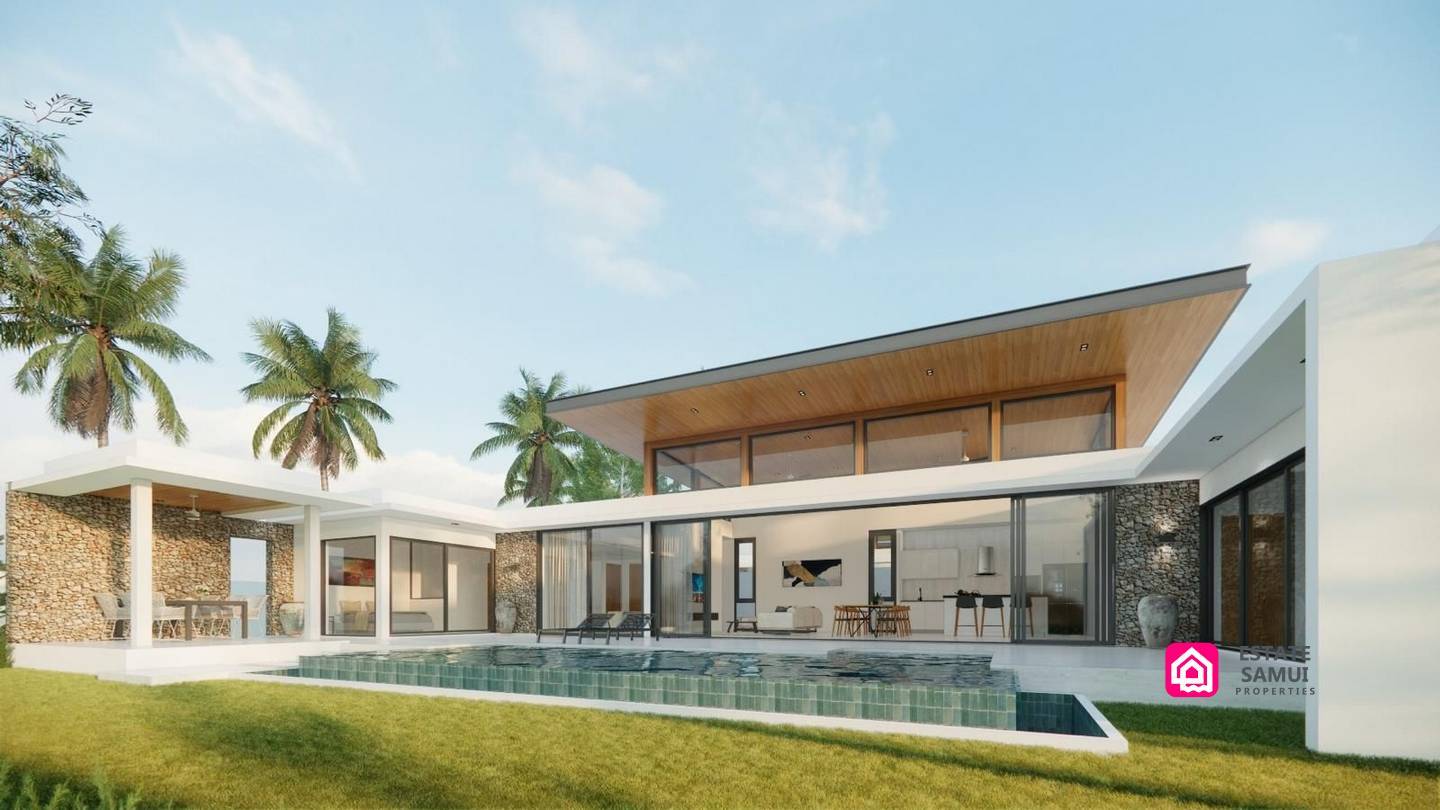 2-3 bedroom pool villas for sale, koh samui