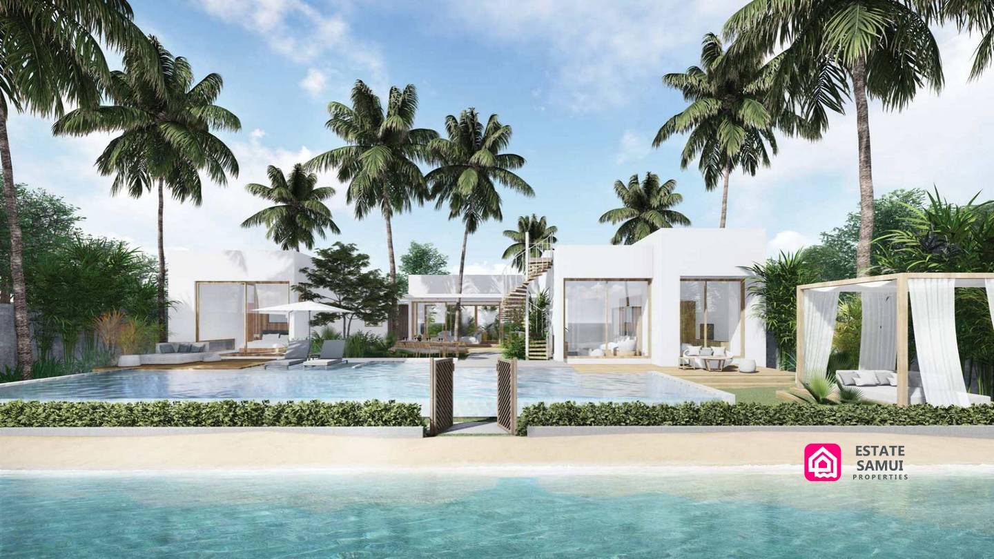 samui beachfront villas for sale