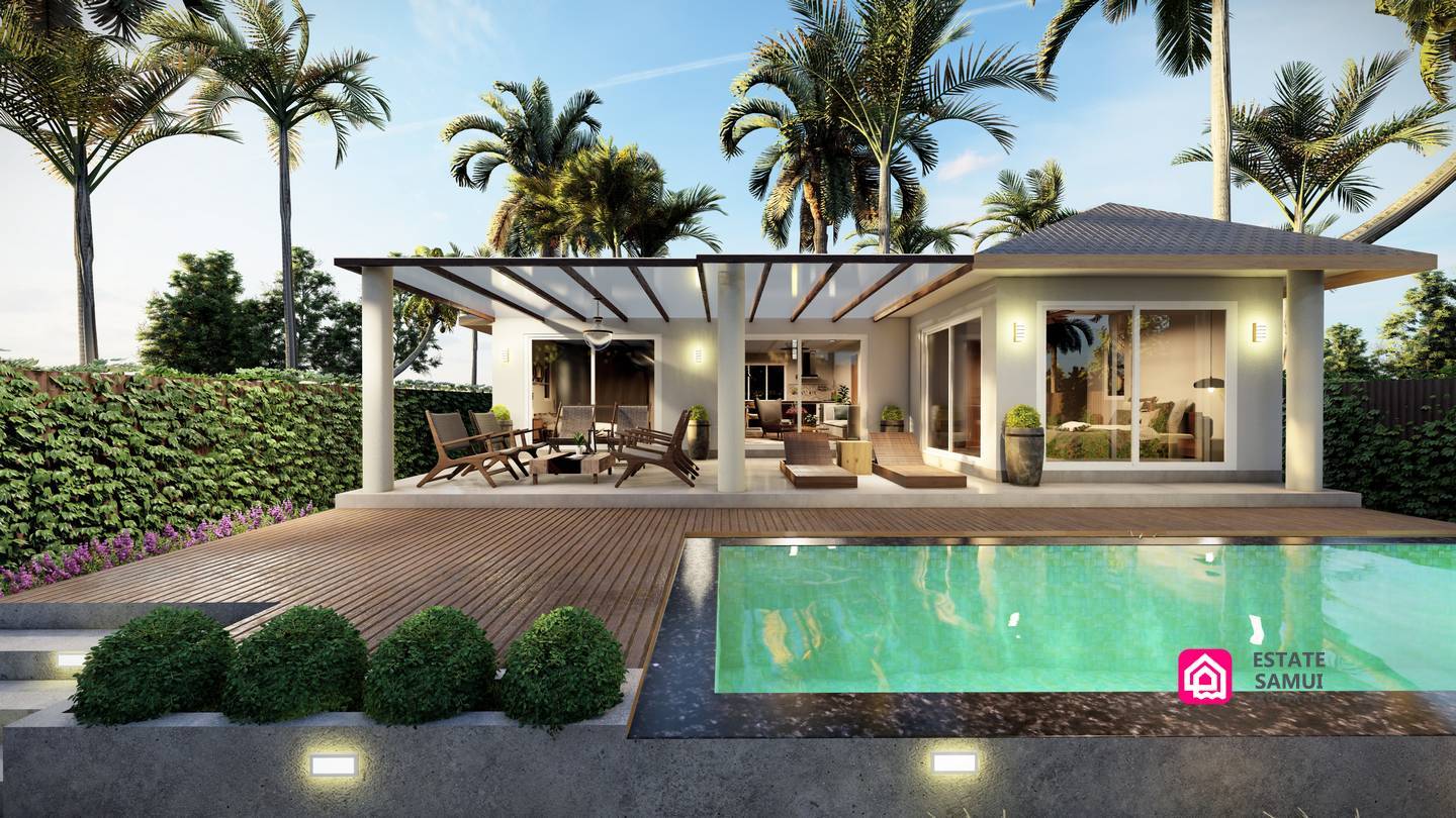 off-plan pool villas for sale, koh samui