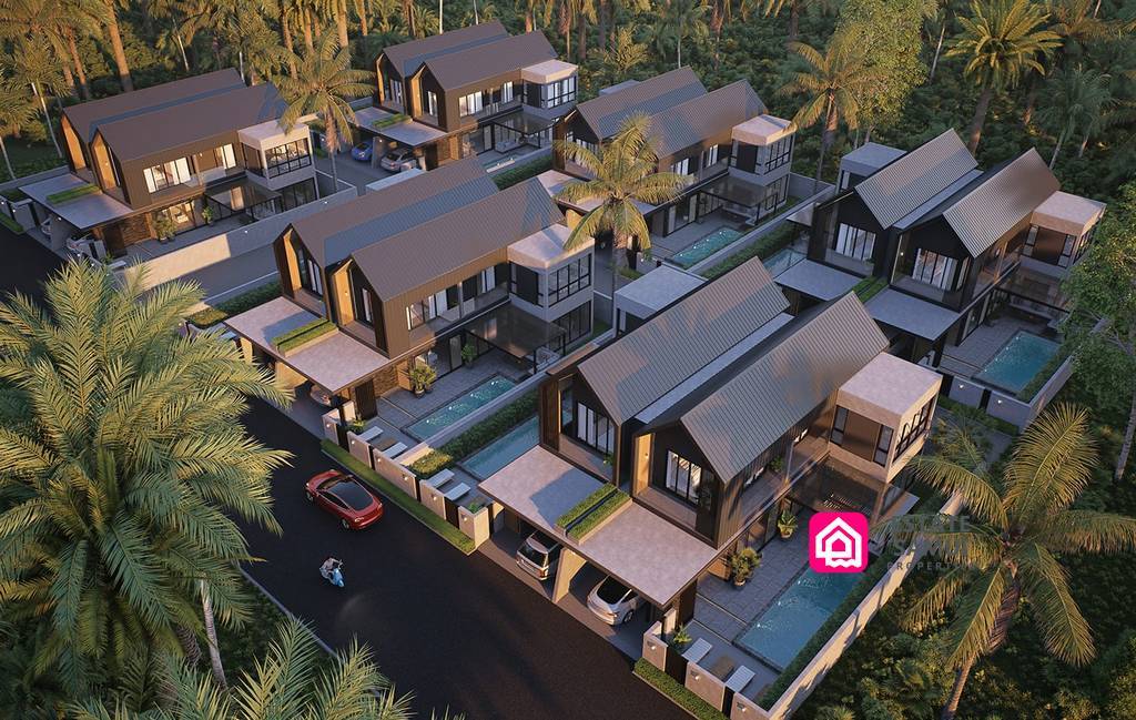 lamai duplex pool villas