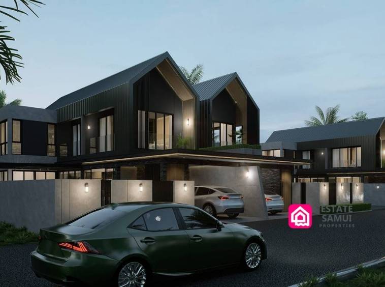 lamai duplex pool villas